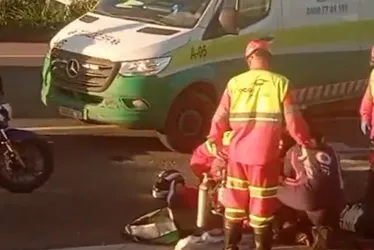Imagem ilustrativa da imagem Motociclista morre após colidir com caminhão na Rodovia do Contorno