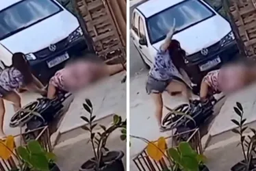 Imagem ilustrativa da imagem Vídeo mostra cadeirante sendo agredida pela nora em Cariacica