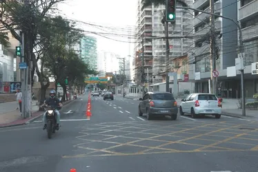 Imagem ilustrativa da imagem Nova mudança no trânsito da Enseada do Suá, em Vitória