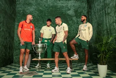 Imagem ilustrativa da imagem Palmeiras lança novo uniforme para o Mundial de Clubes inspirado na Copa Rio de 1951; veja