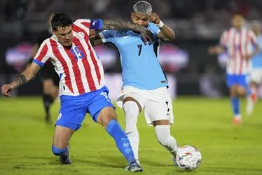 Imagem ilustrativa da imagem Paraguai mantém embalo, supera o Uruguai e encaminha vaga na Copa do Mundo de 2026