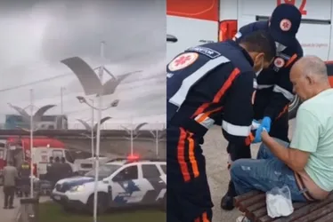 Imagem ilustrativa da imagem Policial do RJ é esfaqueado durante tentativa de assalto no Centro de Guarapari