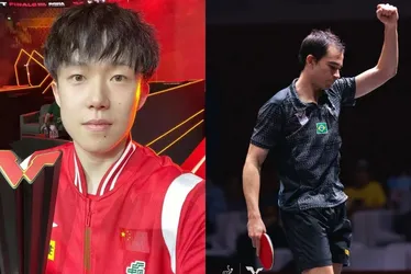 Imagem ilustrativa da imagem Quem é Chuqin Wang, adversário de Calderano na final do Mundial de tênis de mesa?