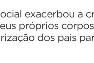 Imagem ilustrativa da imagem Redes sociais aumentam pressão em adolescentes por "aparência perfeita"