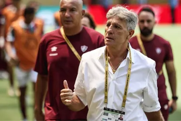 Imagem ilustrativa da imagem Renato festeja avanço do Fluminense no Mundial