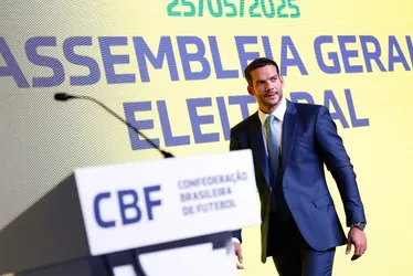 Imagem ilustrativa da imagem Samir Xaud é eleito oficialmente novo presidente da CBF
