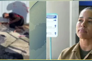 Imagem ilustrativa da imagem Sargento reage a assalto com filha de 5 anos e impede linchamento do suspeito