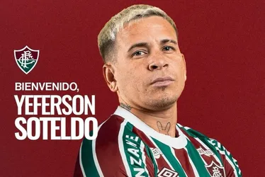 Imagem ilustrativa da imagem Soteldo deixa o Santos e é oficializado no Fluminense para a disputa do Mundial