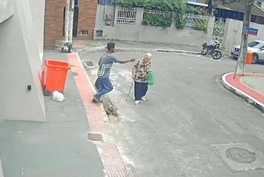 Imagem ilustrativa da imagem Suspeito de agredir idosa durante assalto no Centro de Vitória é preso