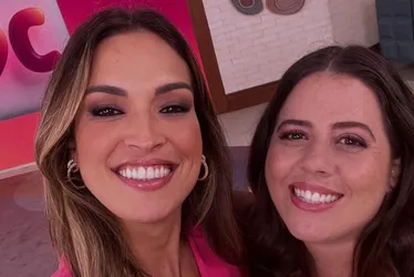 Imagem ilustrativa da imagem Talitha Morete chora ao vivo ao falar sobre perda do bebê de Tati Machado