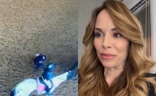 
          Imagem ilustrativa da imagem Ana Furtado cai do cavalo e quebra duas costelas: 'dói muito'
          