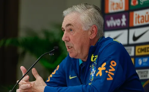 
          Imagem ilustrativa da imagem Ancelotti põe Marquinhos e Vini ante Croácia e lamenta
          