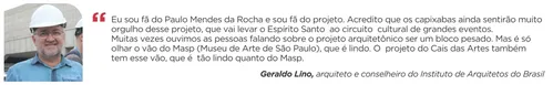 
          Imagem ilustrativa da imagem Cais das Artes: avançam as obras do maior complexo cultural do ES
          