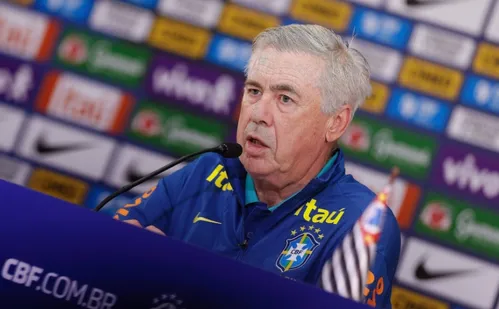 
          Imagem ilustrativa da imagem Seleção brasileira: segunda convocação de Ancelotti é agendada; confira
          