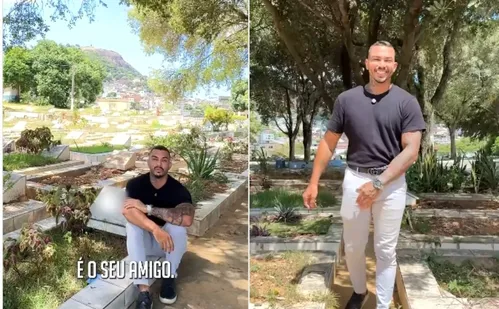 
          Imagem ilustrativa da imagem Corretor do ES viraliza com "venda" de imóveis em cemitério para amigos talaricos
          