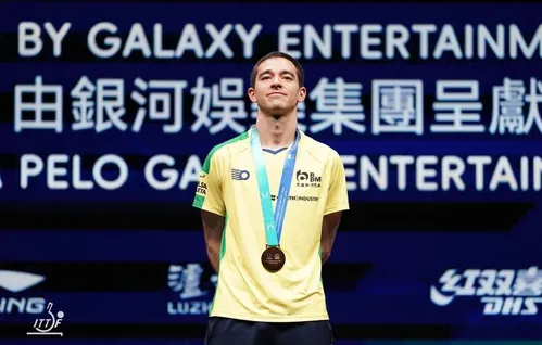 
          Imagem ilustrativa da imagem Entenda por que Hugo Calderano não conseguiu ir aos EUA para disputar campeonato
          