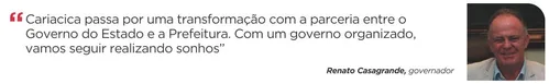 
          Imagem ilustrativa da imagem Governo do Estado anuncia novos investimentos em Cariacica no aniversário da cidade
          