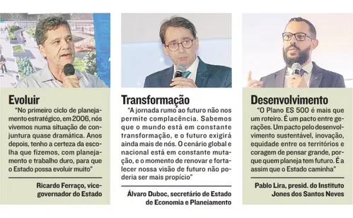 
          Imagem ilustrativa da imagem Governo lança plano bilionário de investimentos para o Espírito Santo
          