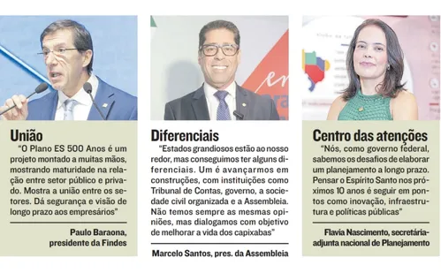 
          Imagem ilustrativa da imagem Governo lança plano bilionário de investimentos para o Espírito Santo
          