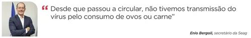
          Imagem ilustrativa da imagem Há risco de consumir carne de frango em meio aos casos de gripe aviária?
          