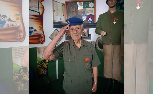 
          Imagem ilustrativa da imagem Marceneiro de 102 anos é o último capixaba vivo que foi à 2ª Guerra
          