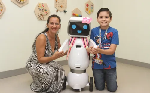 
          Imagem ilustrativa da imagem Maria, uma robozinha muito especial que vai ajudar crianças com autismo
          