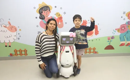 
          Imagem ilustrativa da imagem Maria, uma robozinha muito especial que vai ajudar crianças com autismo
          