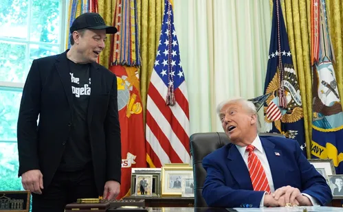 
          Imagem ilustrativa da imagem Divórcio complicado: veja de que maneiras Trump e Musk ainda podem se prejudicar
          