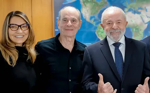 
          Imagem ilustrativa da imagem Ney Matogrosso encontra Janja para debater projeto sobre animais silvestres
          