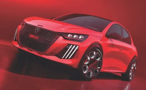 
          Imagem ilustrativa da imagem Peugeot volta com linha GTi no seu novo E-208
          