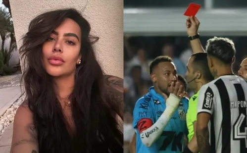 
          Imagem ilustrativa da imagem Rafaella Santos defende Neymar após gol de mão e expulsão: 'personalidade'
          