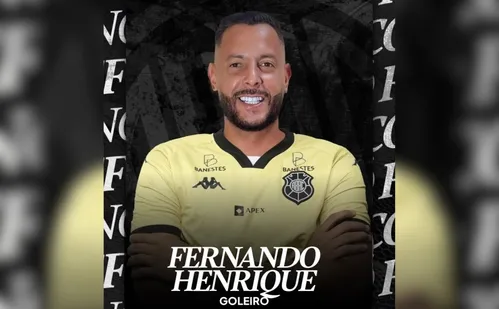 
          Imagem ilustrativa da imagem Rio Branco contrata goleiro Fernando Henrique, ex-Fluminense e Ceará
          