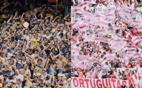 
          Imagem ilustrativa da imagem Torcidas de Boca e River vão da euforia ao desencanto em adeus ao Mundial
          