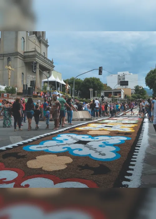 Imagem ilustrativa da imagem Cinco mil metros quadrados de tapetes em Castelo este ano