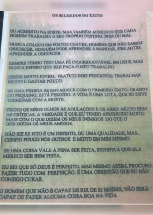 Imagem ilustrativa da imagem Filhas de Silvio Santos encontram carta escrita pelo pai antes da morte