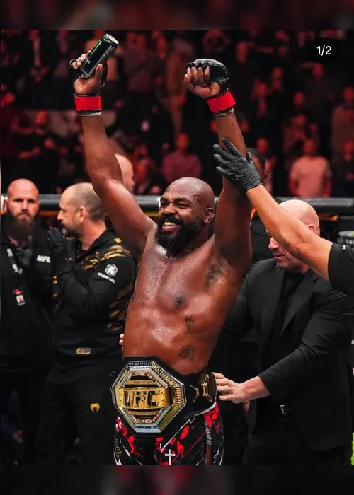 Imagem ilustrativa da imagem Jon Jones se aposenta do UFC aos 37 anos com 12 defesas de cinturão e muitas polêmicas