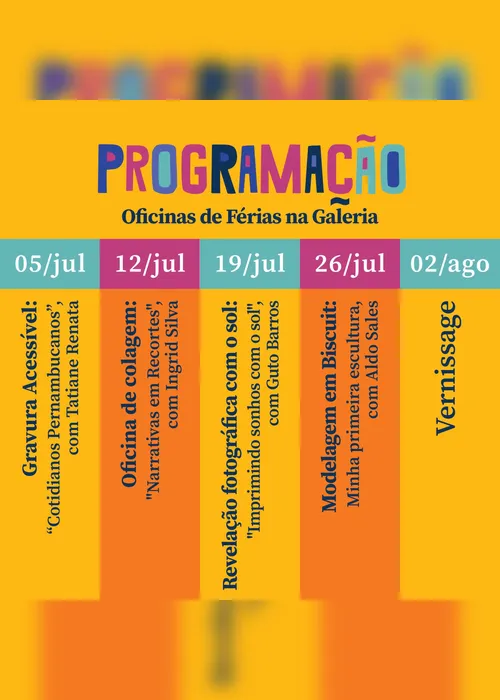 Imagem ilustrativa da imagem Oficinas de férias no Recife Antigo convidam crianças e jovens a criar