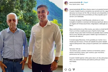Imagem ilustrativa da imagem Autoridades e lideranças do ES lamentam a morte de fundador da Igreja Maranata