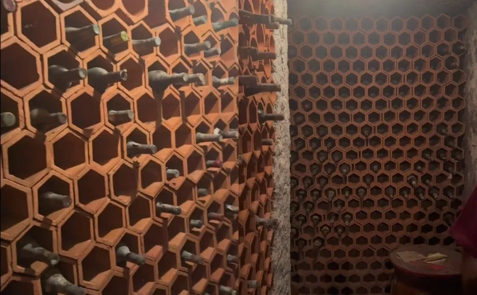 Imagem ilustrativa da imagem Casal compra casa em SP e acha adega secreta cheia de vinhos antigos