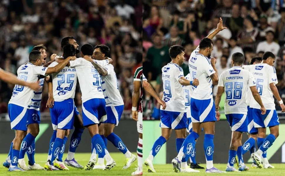 Imagem ilustrativa da imagem Cruzeiro vence Flu no Maracanã e assume liderança do Brasileirão