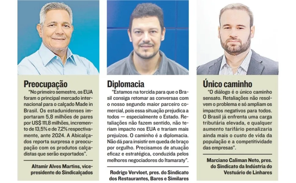 Imagem ilustrativa da imagem Empresários defendem negociação e apelam para Lula não retaliar os EUA