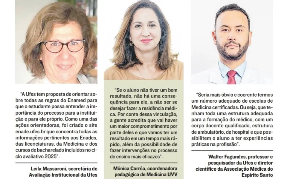 Imagem ilustrativa da imagem Enamed: estudantes de Medicina vão ter de fazer provão