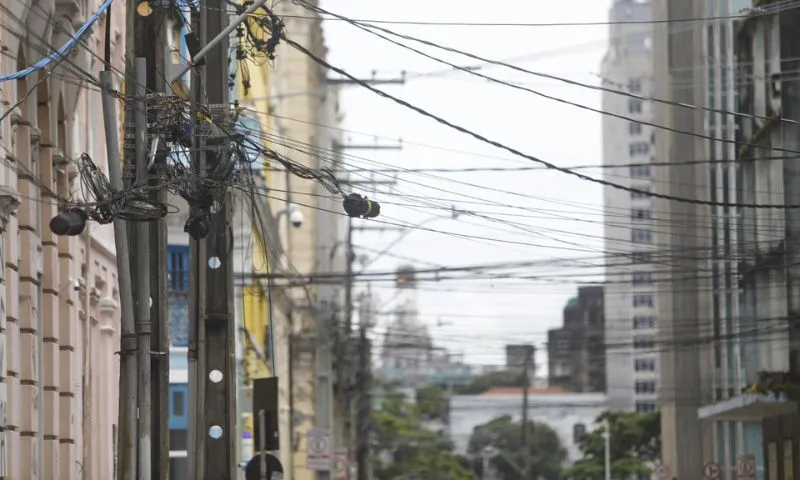 Imagem ilustrativa da imagem Fiação elétrica do Bairro do Recife será embutida em obra de mais de R$ 300 milhões