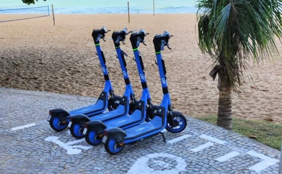 Imagem ilustrativa da imagem Guarapari amplia aluguel de veículos elétricos