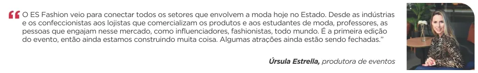 Imagem ilustrativa da imagem Jovens talentos vão mostrar suas criações em evento inédito de moda capixaba