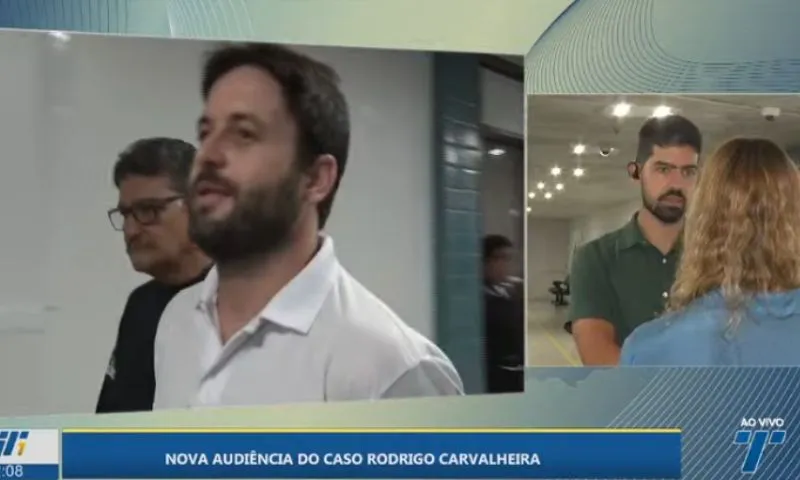 Imagem ilustrativa da imagem Manifestação cobra justiça no dia da última audiência de Rodrigo Carvalheira