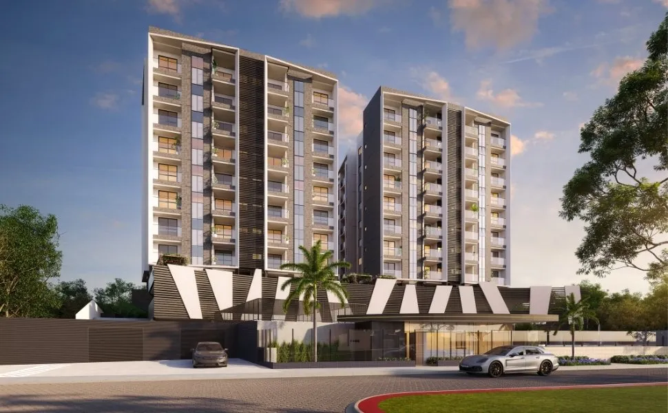 Imagem ilustrativa da imagem Novos prédios com apartamentos de dois quartos em Jardim Camburi