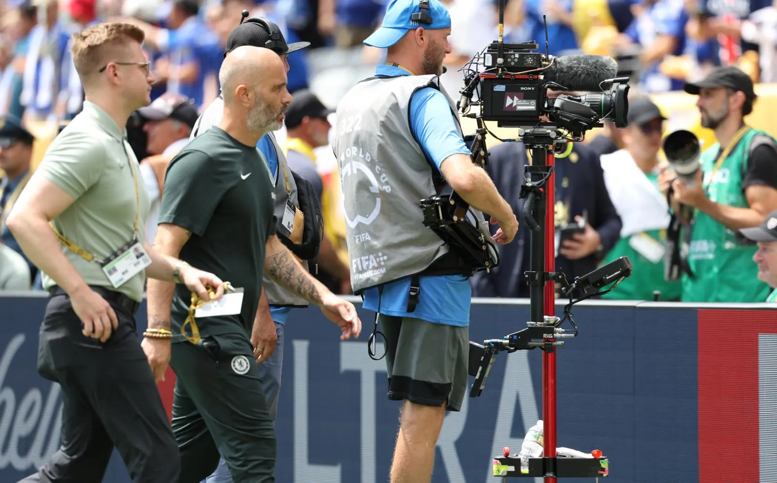 Imagem ilustrativa da imagem O mundo é azul: veja fotos da final da Copa do Mundo de Clubes