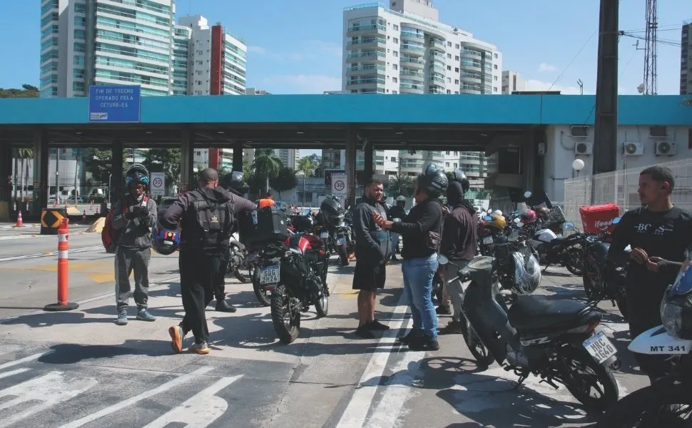 Imagem ilustrativa da imagem Paralisação de motoboys do ES pode acontecer nos próximos dias: 'não temos suporte'