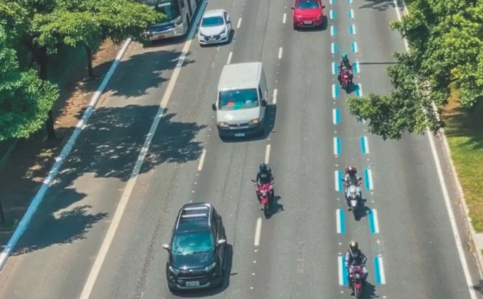 Imagem ilustrativa da imagem Prefeitura da Serra estuda criar faixa exclusiva para motociclistas